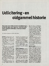Udlicitering - en oldgammel historie
