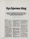 Kys hjernen klog