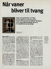 Når vaner bliver til tvang