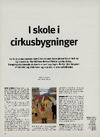 I skole i cirkusbygninger