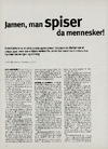 Jamen, man spiser da mennesker!