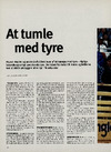 At tumle med tyre