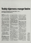 Teddy-bjørnens mange fædre