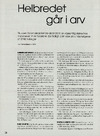Helbredet går i arv