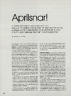 Aprilsnar!