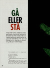 Gå eller stå