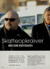Skatteopkræver med egne bodyguards