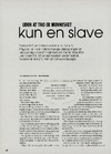 Uden at tro er mennesket kun en slave