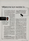 Miljøzone kan redde liv