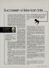 Succesen vi ikke kan lide