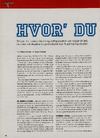 Hvor' du fra?