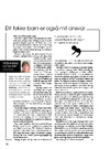 Dit tykke barn er også mit ansvar
