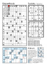 Krys og tværs, Sudoku, Kakuro