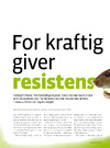 For kraftig gift giver resistens