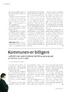 Kommunen er billigere 