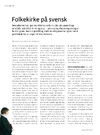Folkekirke på svensk 