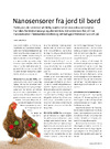 Nanosensorer fra jord til bord 