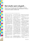 Det skulle være så godt 