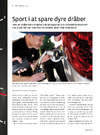 Sport i at spare dyre dråber 