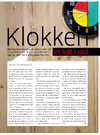 Klokken er lidt i rød