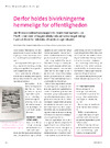 Derfor holdes bivirkningerne hemmelige for offentligheden 