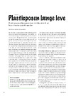Plasticposens længe leve 