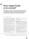 Hvor meget fylder et års skrald 