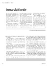 Irma slukkede 