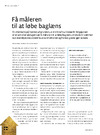Få måleren til at løbe baglens 