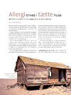 Allergi trives i tætte huse 