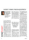 Synspunkt: Ja tak til renere motorvejstoiletter 