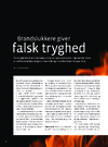 Brandslukkere giver falsk tryghed 