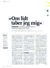 Om lidt taber jeg mig 