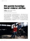 Din gamle havelåge kører videre i Afrika 
