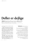 Deller er dejlige 