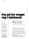Pas på for meget røg i køkkenet