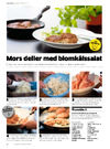 Mors deller med blomkålssalat