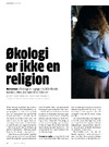 Økologi er ikke en religion 