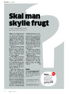 Skal man skylle frugt 