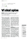 Vi skal spise 