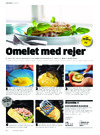 Omelet med rejer 