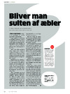 Bliver man sulten af æbler