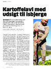 Kartiffelavl med udsigt til isbjerge 