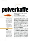 Pulverkaffe 