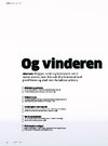 Og vinderen er…