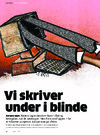 Vi skriver under i blinde 