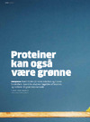 Proteiner kan også være grønne