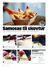 Samosas til skovtur 