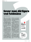 Sover man dårligere ved fuldmåne?