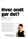 Hvor ondt gør det 